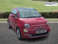 2017 Fiat 500 1.2 Lounge 3dr Hatchback Petrol Manual