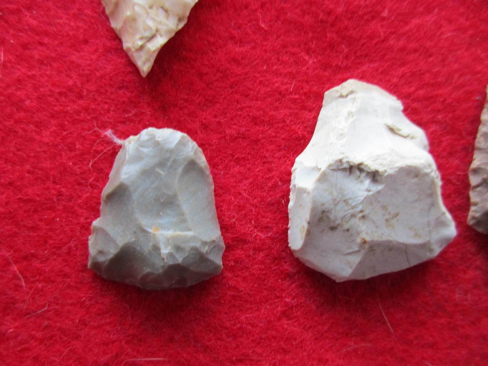 NICE GROUP OF 10 ARROWHEADS, VARIETY OF TYPES & SIZES,   #WHA-0116