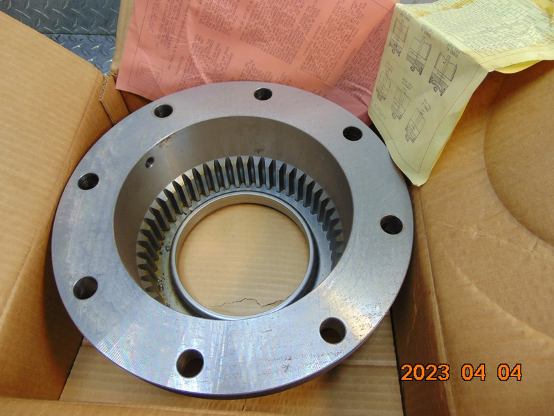 KPOWER KE0040 Size 4 KE Series Gear Coupling Sleeve with Bolt Flange