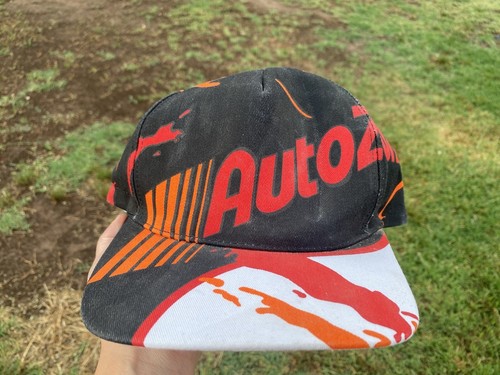 Vintage 90s AutoZone Racing Hat AOP Snapback Black “Best