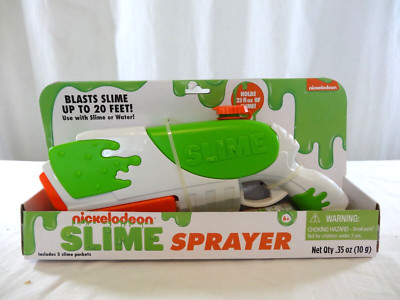 Nickelodeon's ''Slime Sprayer'' Blast Slime (or Water) Up To 20 Feet Away NIP