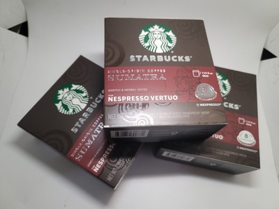 Starbucks Sumatra Single Origin Coffee Nespresso Vertuo 3x8=24 PODS 01/23/2025