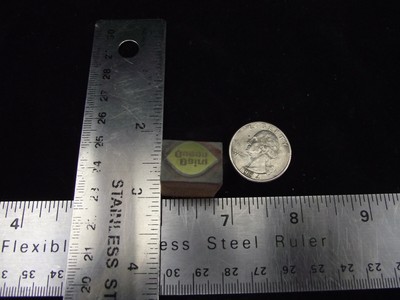 DAIRY QUEEN   ANTIQUE WOOD LETTER PRESS PRINT BLOCK