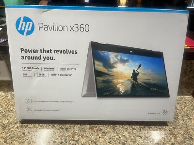 NEW! HP Pavilion x360 14-dw1010wm 2n1 Laptop 14'' FHD Touch, i5-1135G7,8GB,256GB