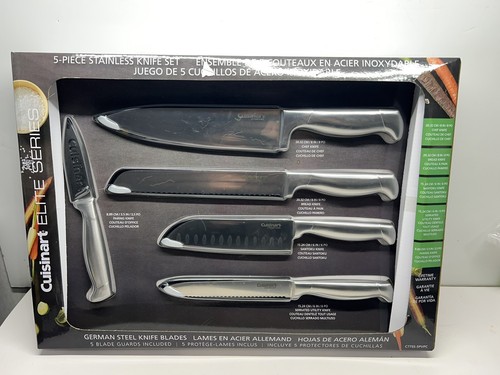 Cuisinart Elite Series 5-Piece Stainless Steel Knife Set