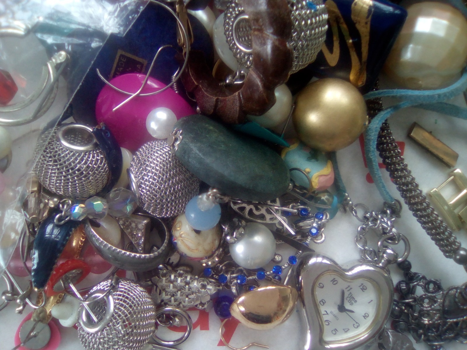 broken jewelry buy the pound. 4LB findings for jewelry making, repair, or crafts