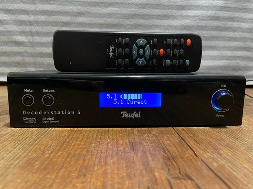 Teufel 5.1 Decoderstation 5 Vorverstärker  Heimkino Soundsystem