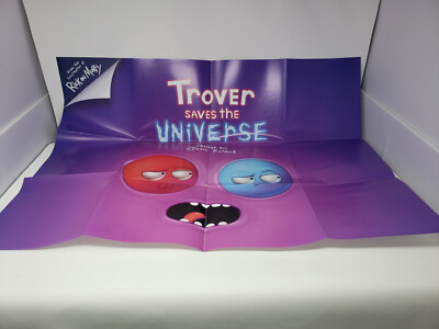 Loot Gaming Crate Exclusive Huzzah Trover Saves the Universe Poster, 22  x 28 