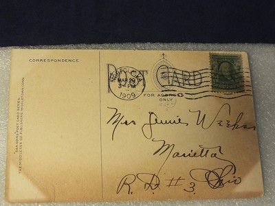 VINTAGE POST CARD-SEMAPHORE POST CARD SERIES-2 DIFF. CARDS-1909