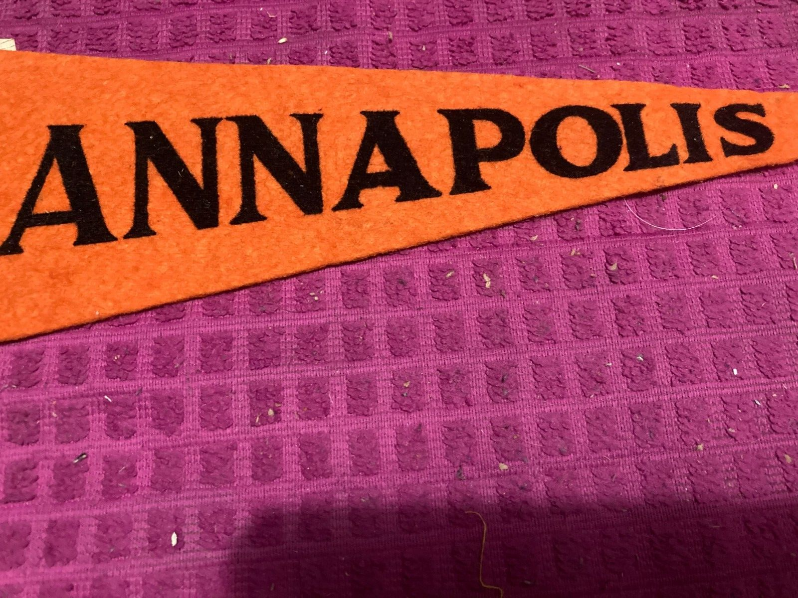 Annapolis MD Pennant State Capital - Naval Academy THE KEEZER MFG CO Plaistow NH