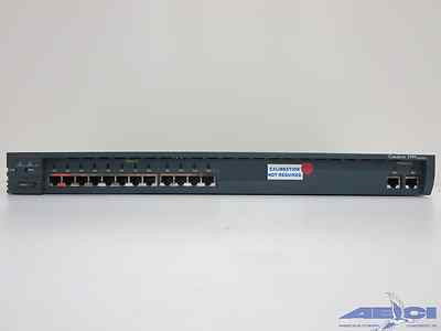 CISCO Catalyst 1900 Switch with 12 x 10MB Ports; 2x100Base TX Ports WS-C1912-EN
