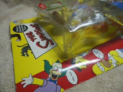 NEW FACTORY SEALED SIMPSONS MRS EDNA KRABAPPLE SERIES 7 VOICE ACTIVATED