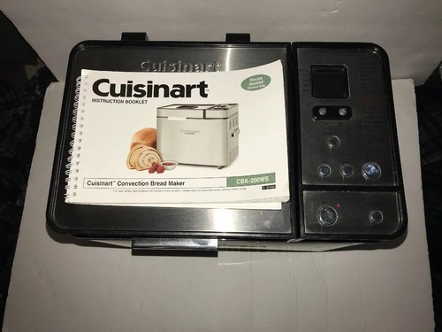 Cuisinart CBK-200WS Stainless Steel Convection Breadmaker Machine