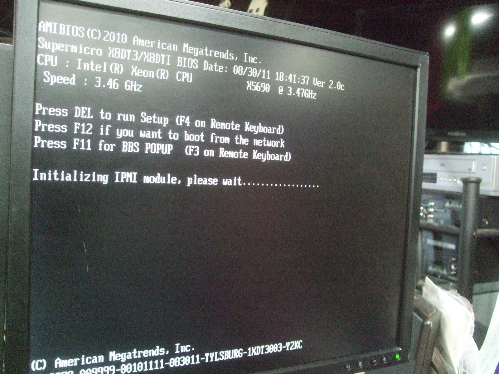 Supermicro X8DT3/X8DT1 RACK MOUNT Server Intel Xeon X5690 3.46GHZ 6GB Ram-no hdd