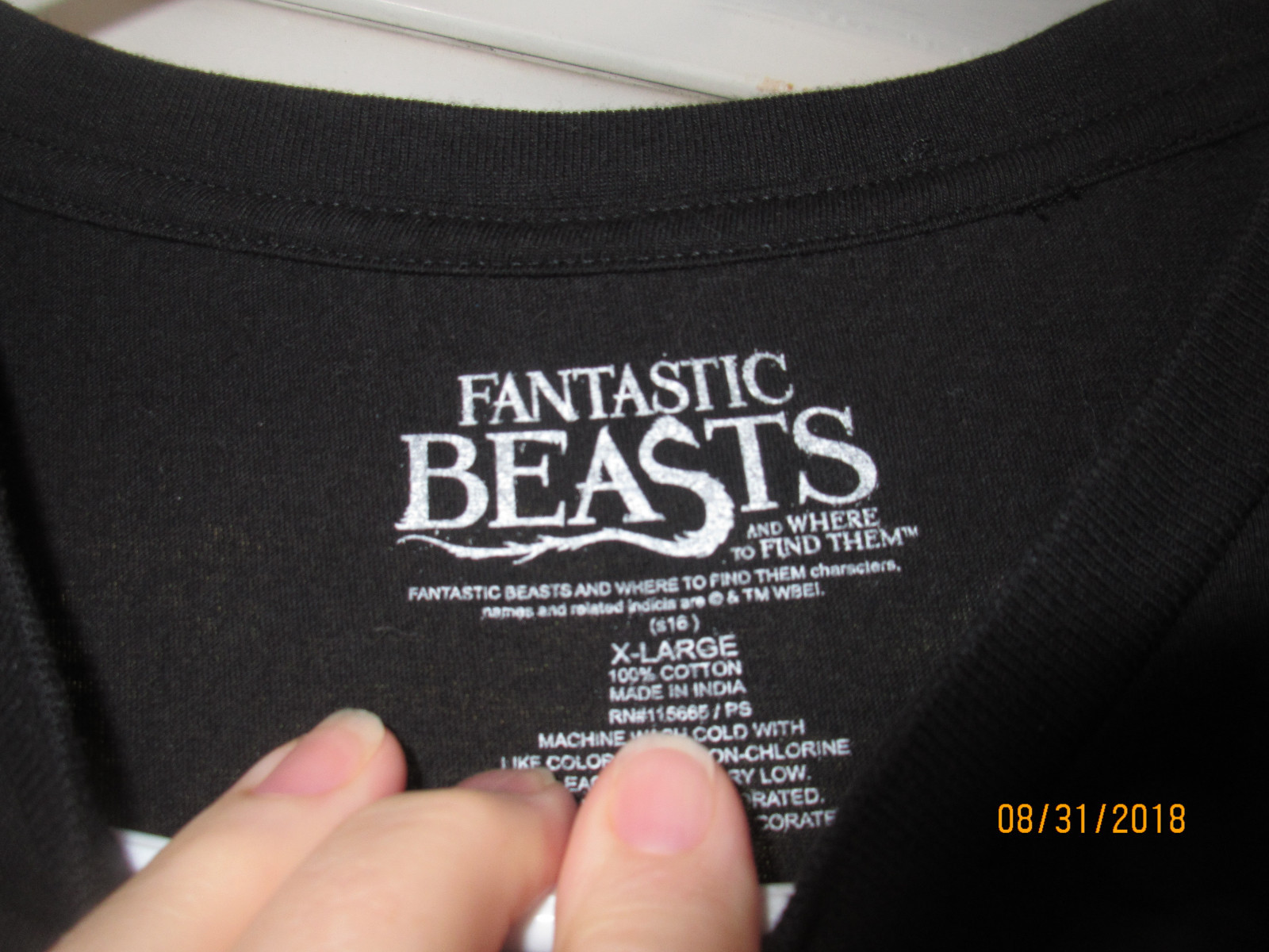 FANTASTIC BEASTS (HARRY POTTER) T-SHIRT - MEN'S X-LG