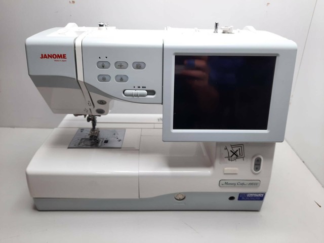 Janome memory craft 11000 sewing and embroidery machine  sewing