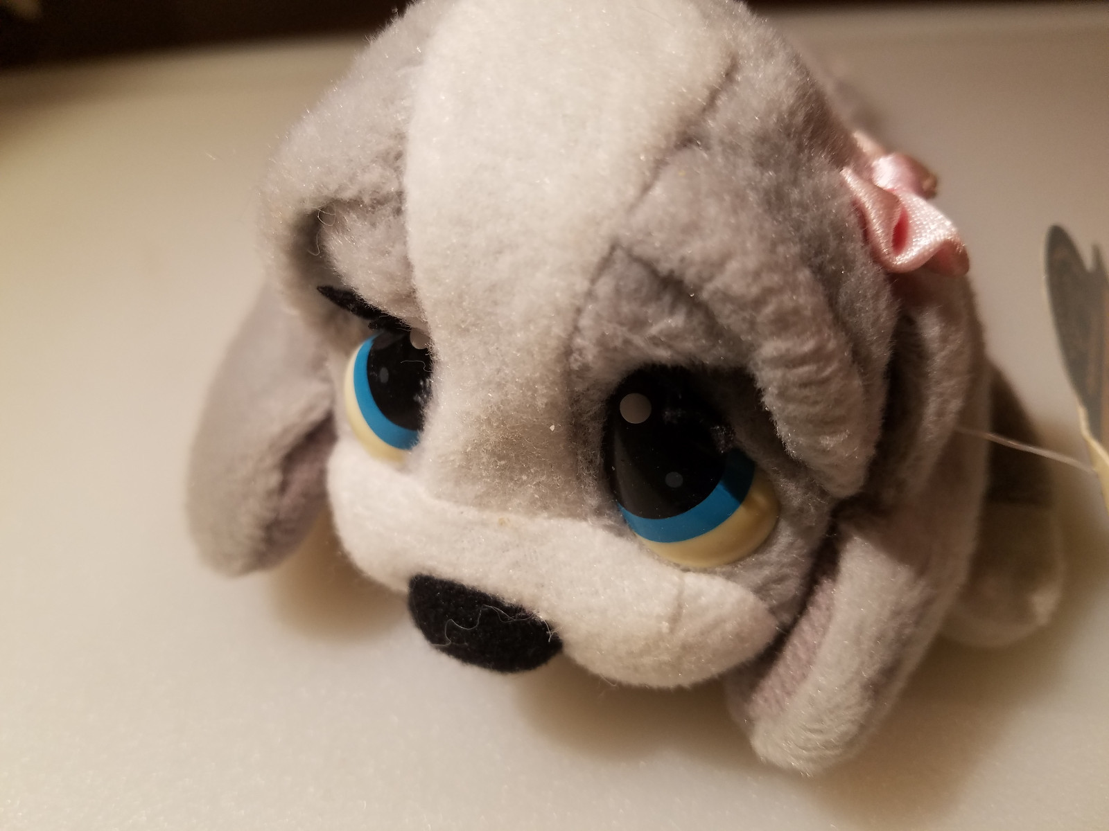 Applause Sad Sam Puppy Stuffed Toy Used