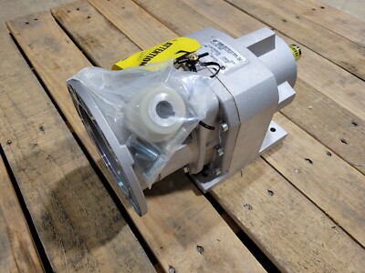 Nord DriveSystems 372.1 N56C Helical Inline Gear Motor Unit Speed Reducer Silver