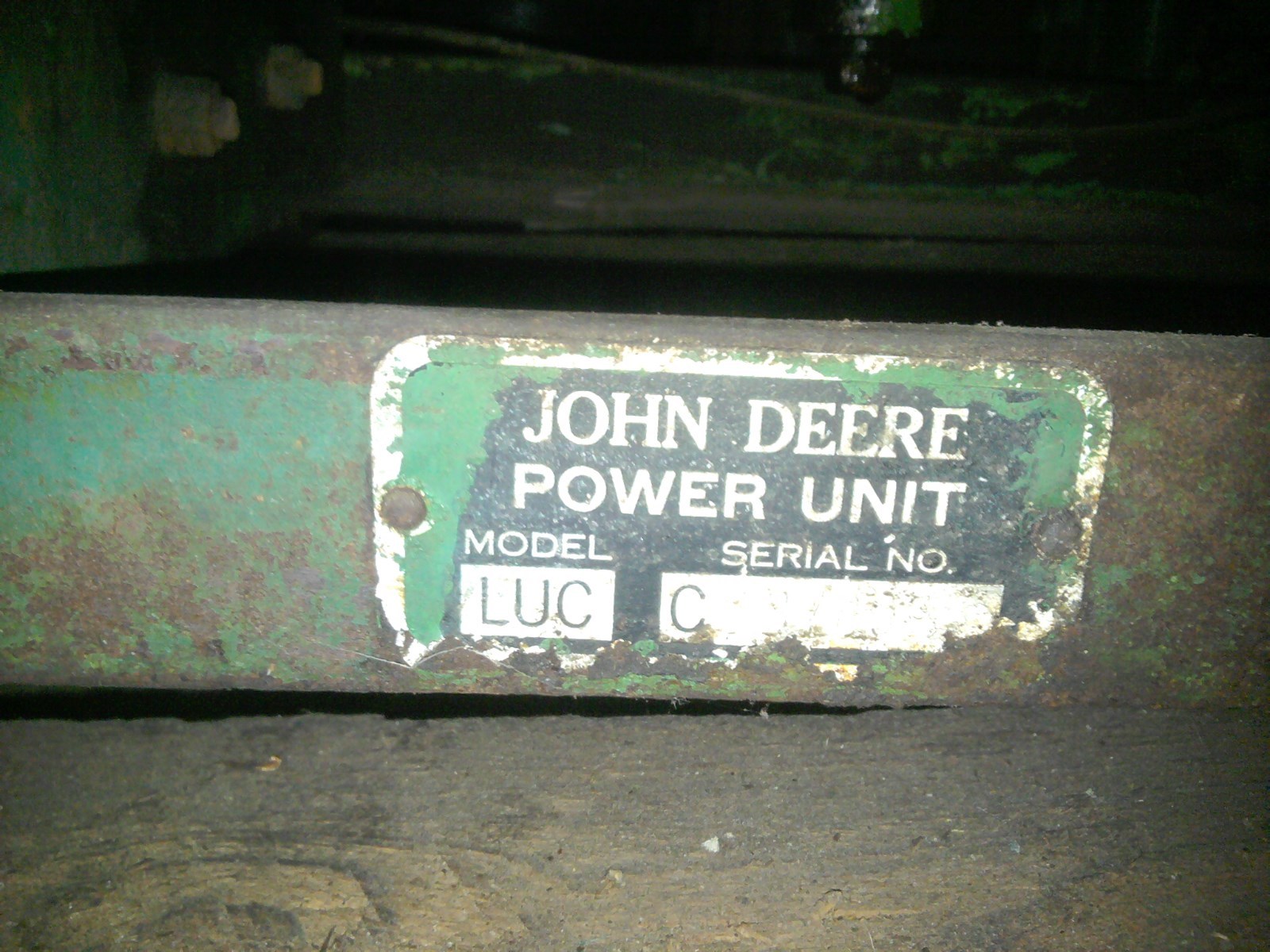 John Deere LUC power units  JD L LA