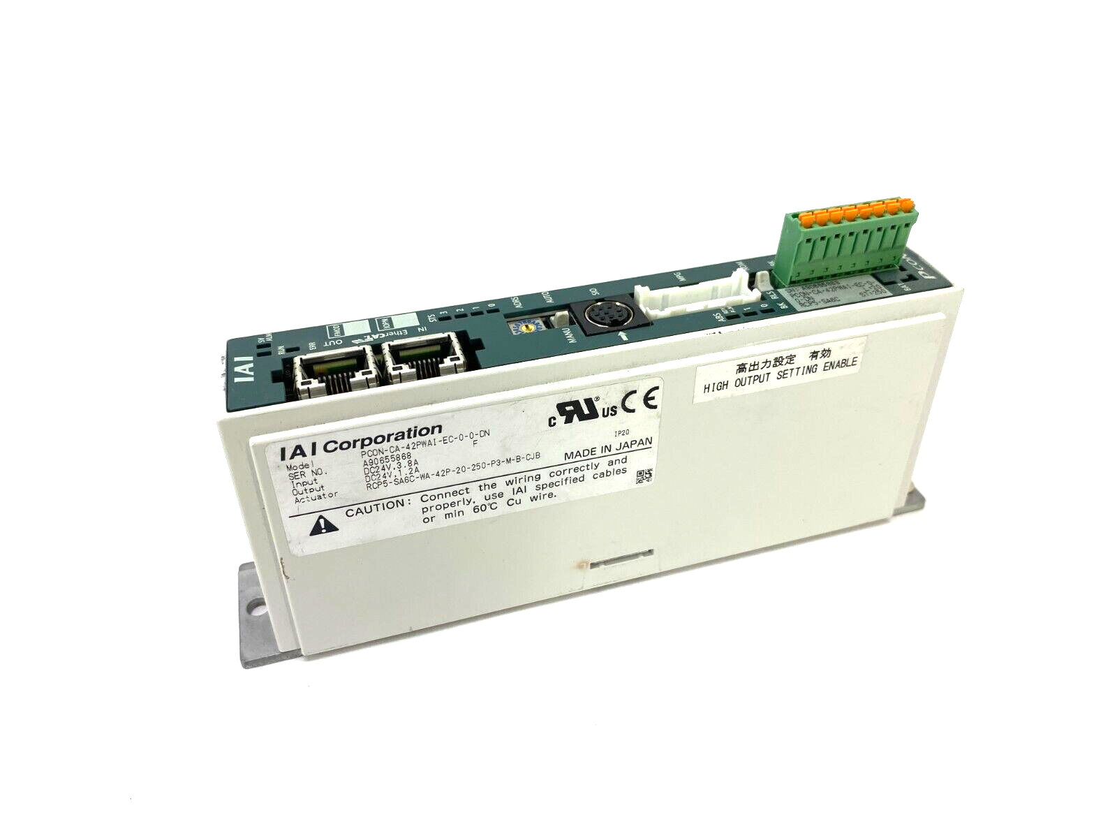 IAI PCON-CA-42PWAI-EC-0-0-DN Intelligent Actuator Controller