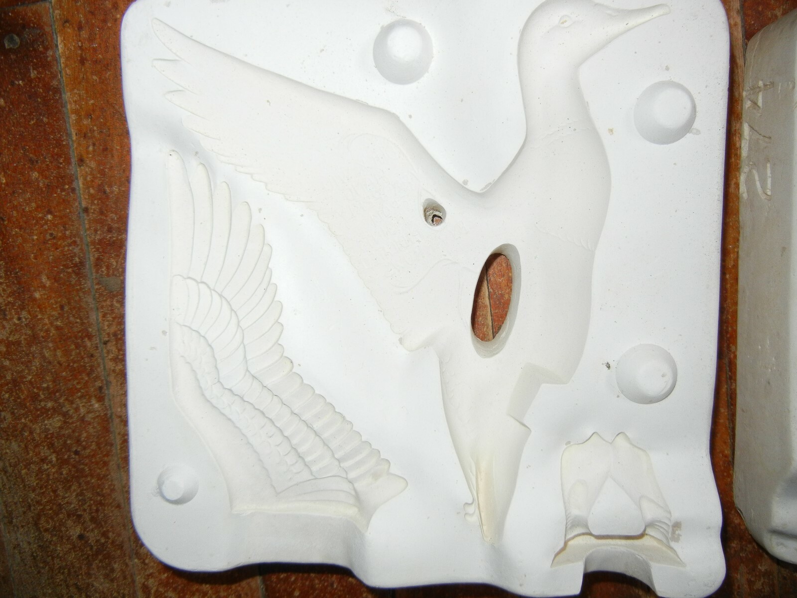 Vintage Duncan Male Decorator Duck DWN 274 1966 Ceramic mold