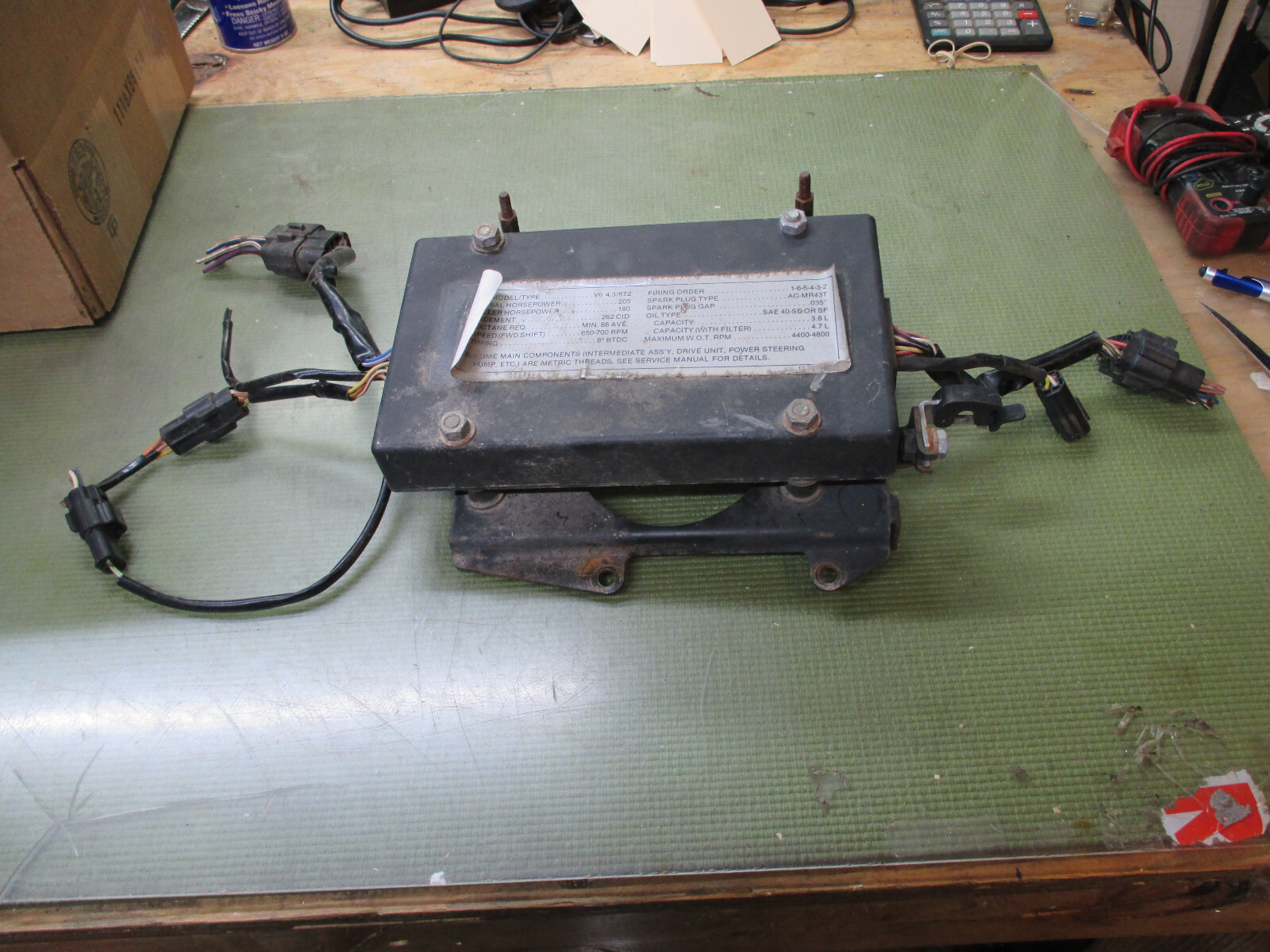 6T2-82305-00-00 YAMAHA STERNDRIVE IGNITION MODULE ECU