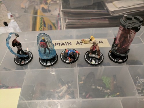 Marvel Heroclix Captain America Complete Master Set