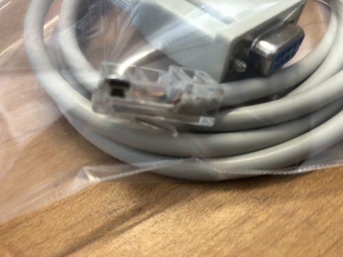 5 FT RJ45 Ethernet Cable to DB9 Female Serial Cable NEW