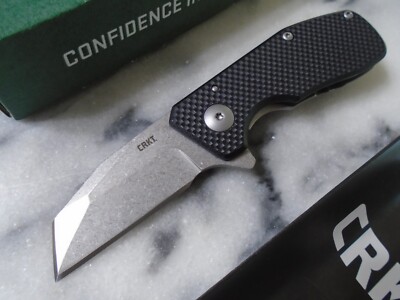CRKT Razelcliffe Compact Ball Bearing Pivot Pocket Knife G10 4021G 8Cr13MoV New