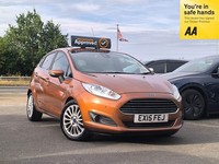 2015 Ford Fiesta 1.6 Diesel Manual TDCi ECOnetic Titanium Hatchback 5dr 5 Seats 
