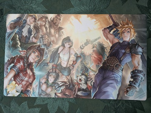 ファイナルファンタジーVII X プレイマット G1565 Final Fantasy VII TCG Card Game Playmat Cloud Tifa