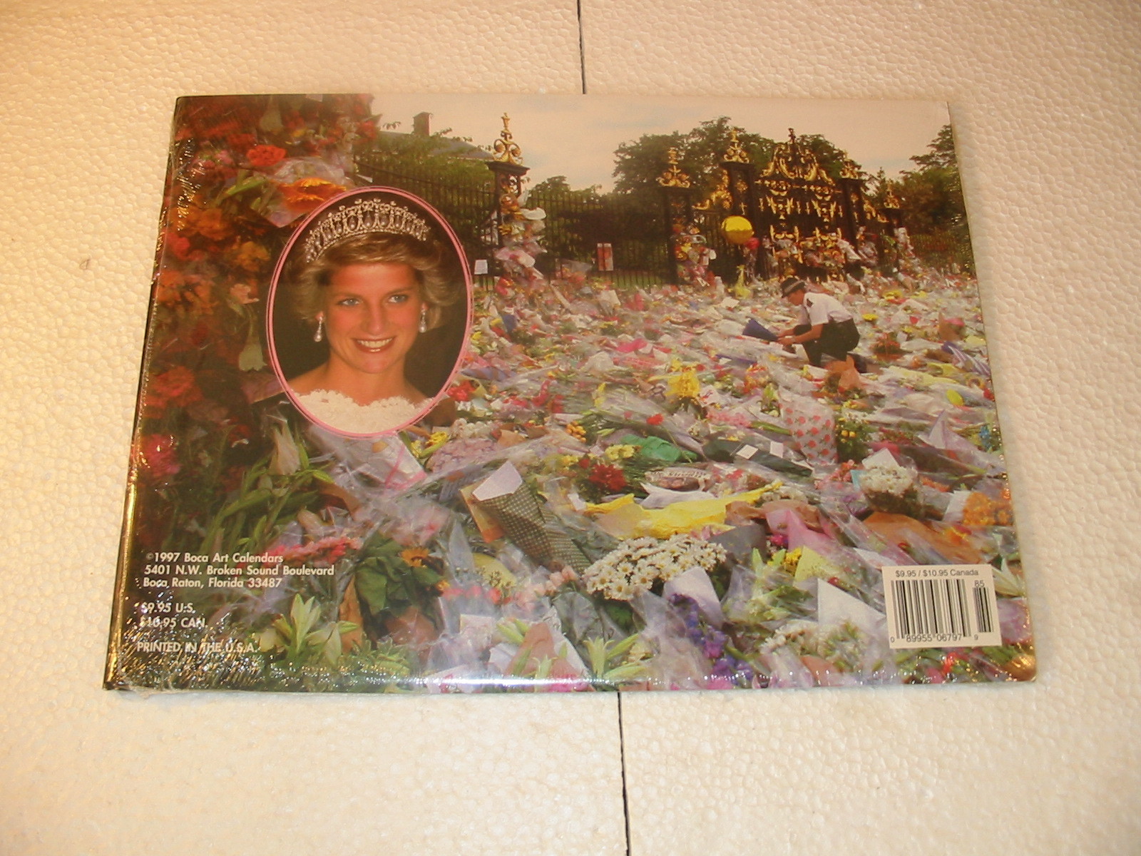 THE PEOPLES PRINCESS DIANA SPECIAL TRIBUTE CALENDAR 1998 SEALED NEW