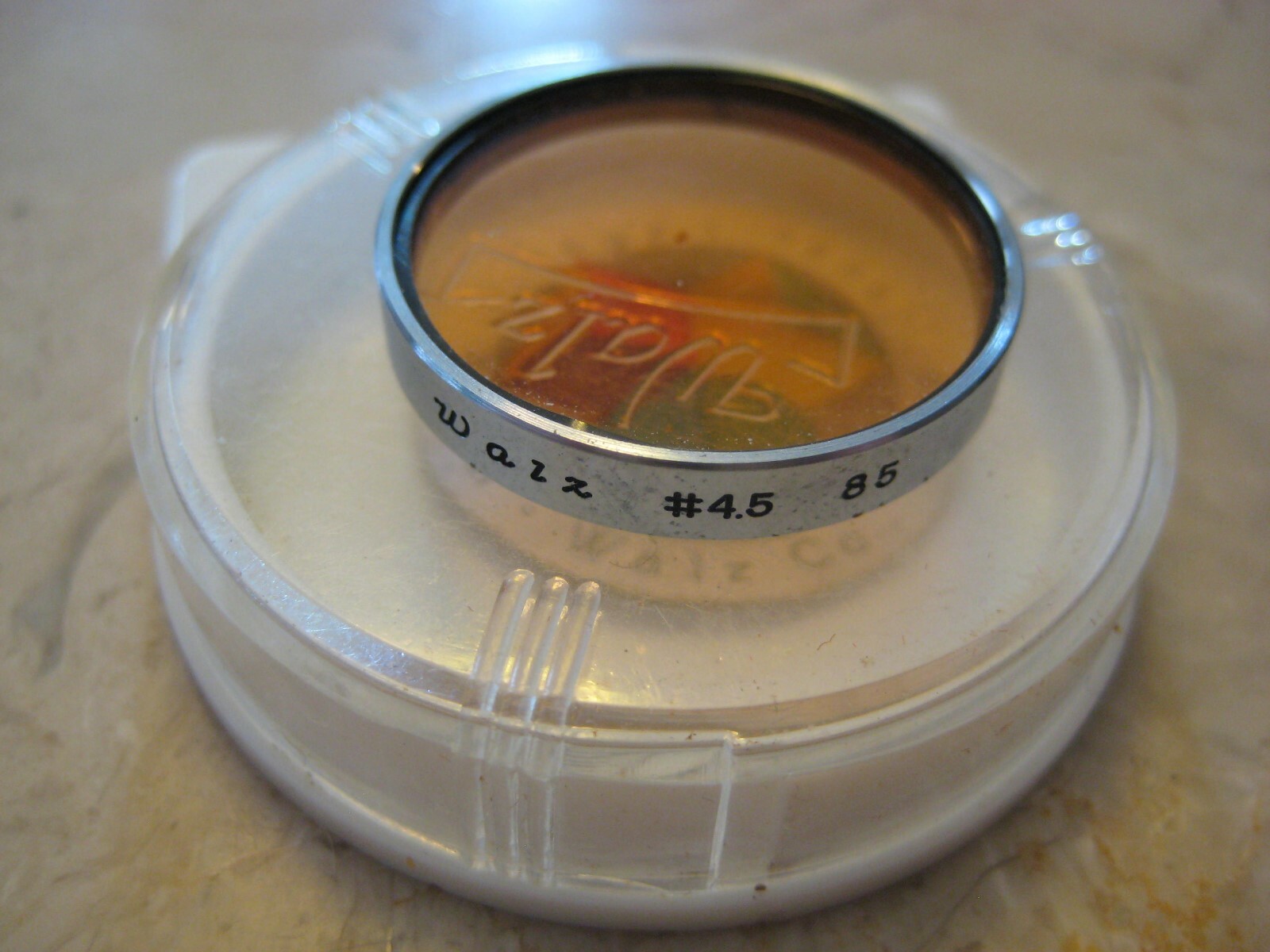 Vintage Kodak Camera Wratten Gelitin Walz Filters Adapter Rings