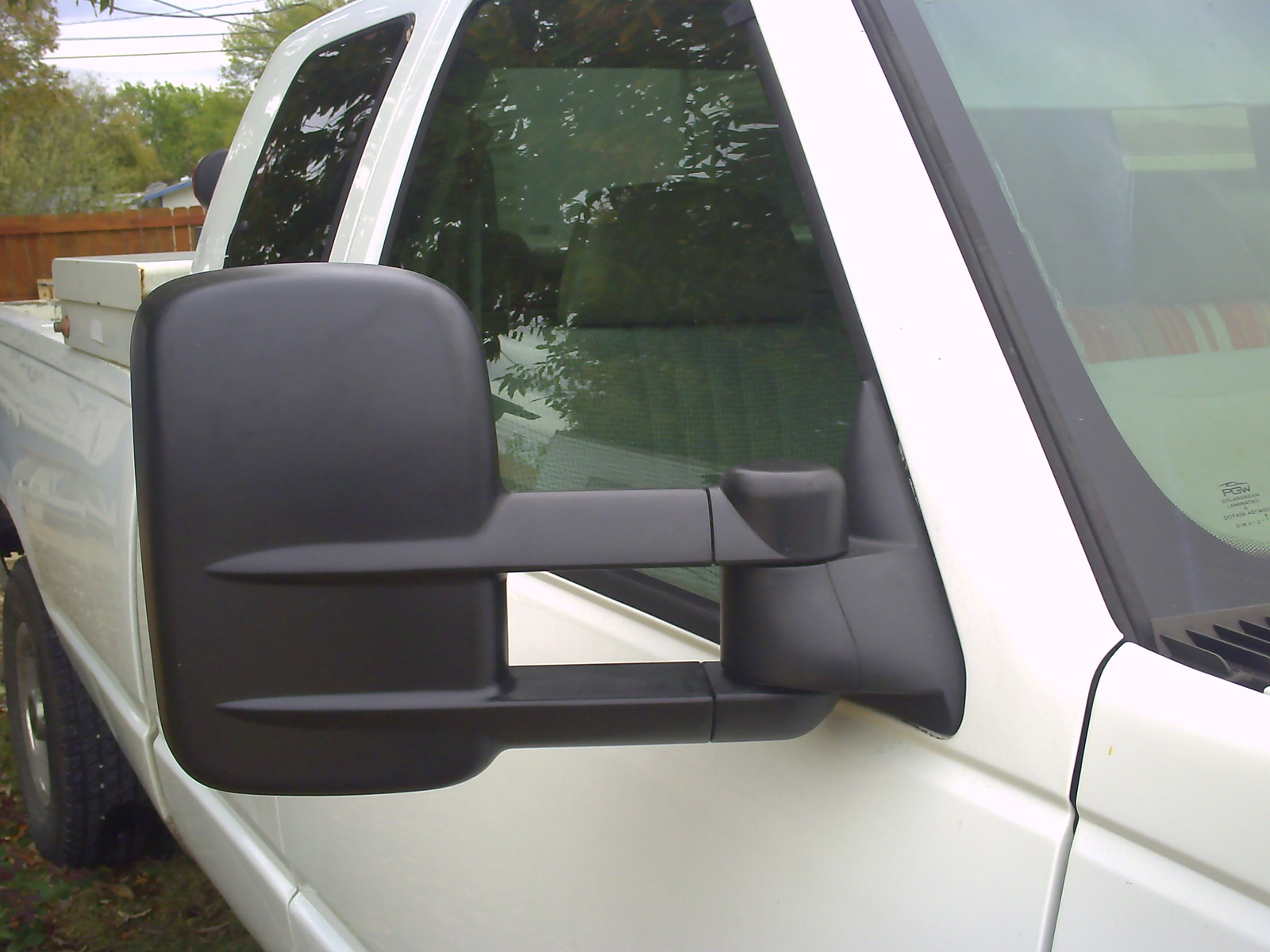 For 8898 Chevy GMC 1500/2500/3500 Towing Mirrors Manual Side Mirrors