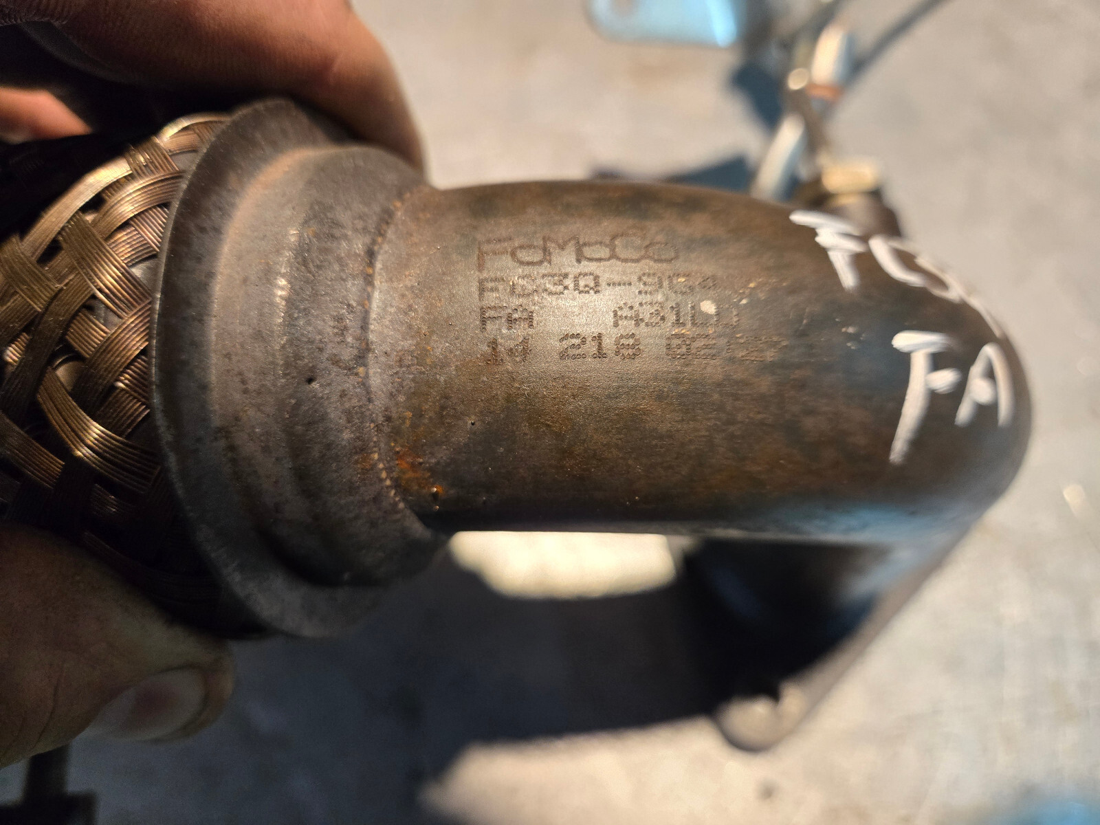 Ford part # FC3Q-9G437-FA - Exhaust Pipe - Picture 5 of 5
