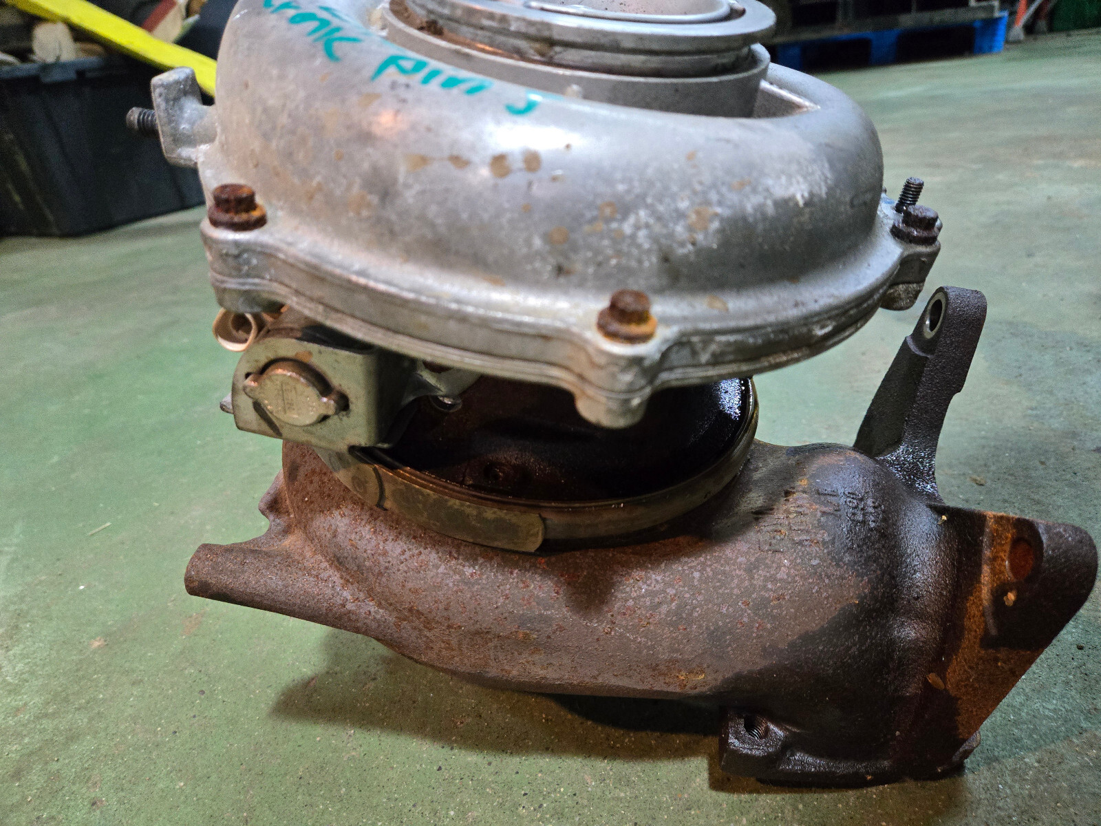 12642314 CHEVY GMC 6.6L DURAMAX DIESEL USED TURBO TURBOCHARGER OEM LML - Picture 10 of 13