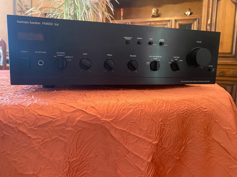 Harman / Kardon Pm650vxi TrÃ©S Bon Ã©Tat RÃ©VisÃ©