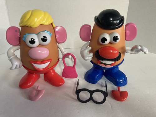 Mr. & Mrs. Potato Head Set - With Several Extra Accessories