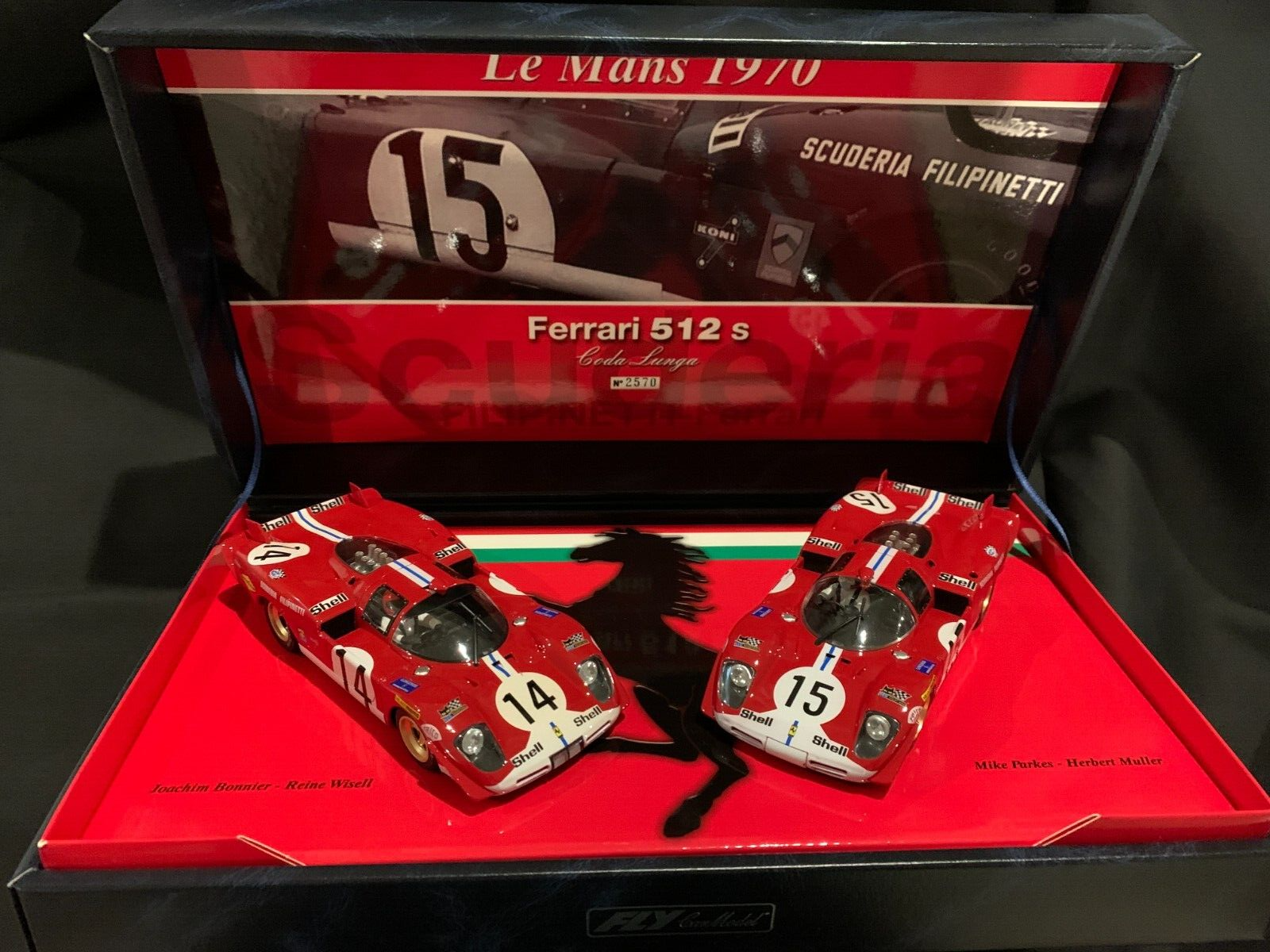 FLY LIMITED EDITION #2570 FILIPINETTI-FERRARI LE MANS 1970 CODA