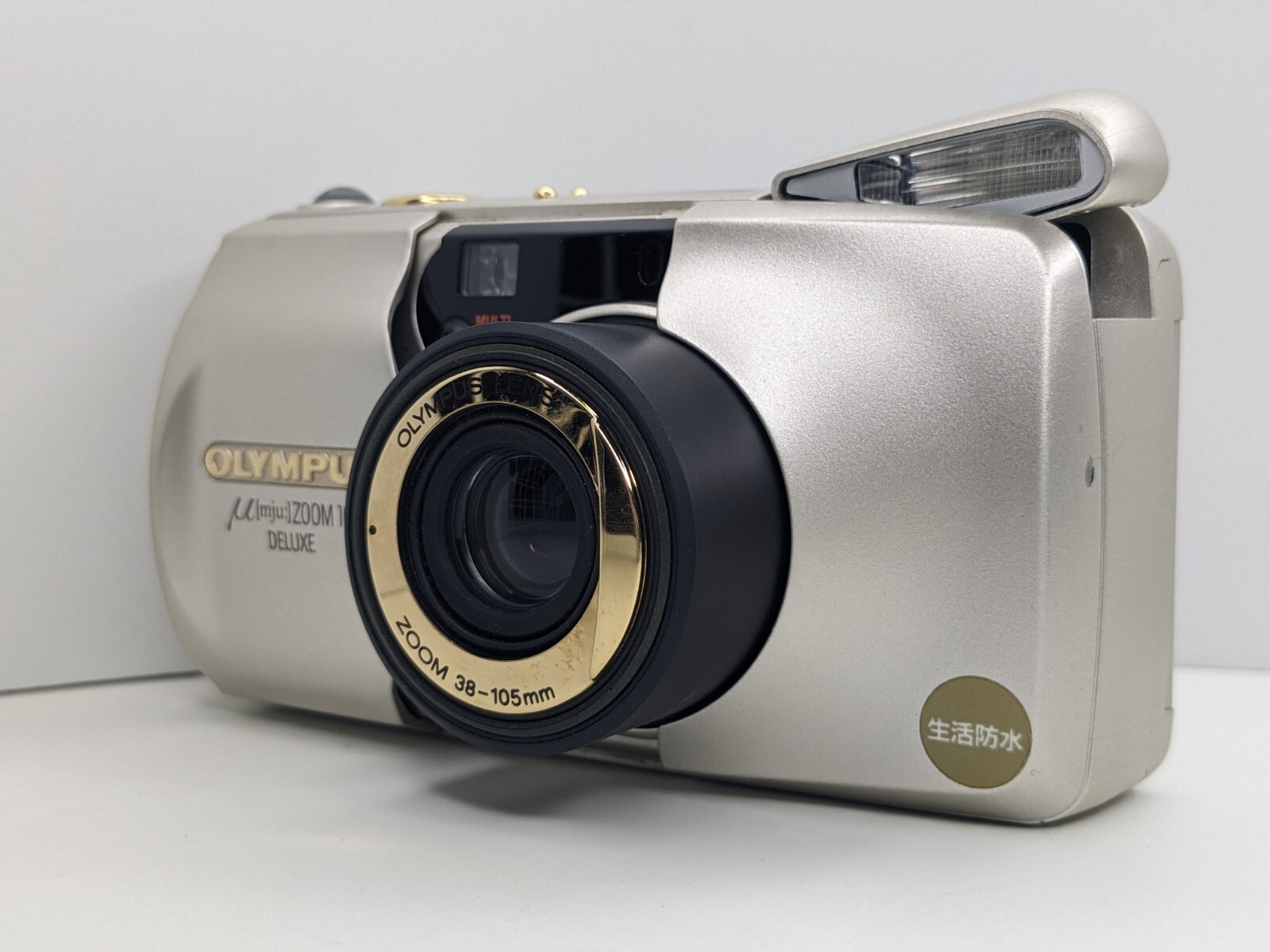 【動作未確認】OLYMPUS μミュー Zoom 105 DELUXE カメラ 動作未確認】OLYMPUS μミュー Zoom 105 DELUXE カメラ 動作