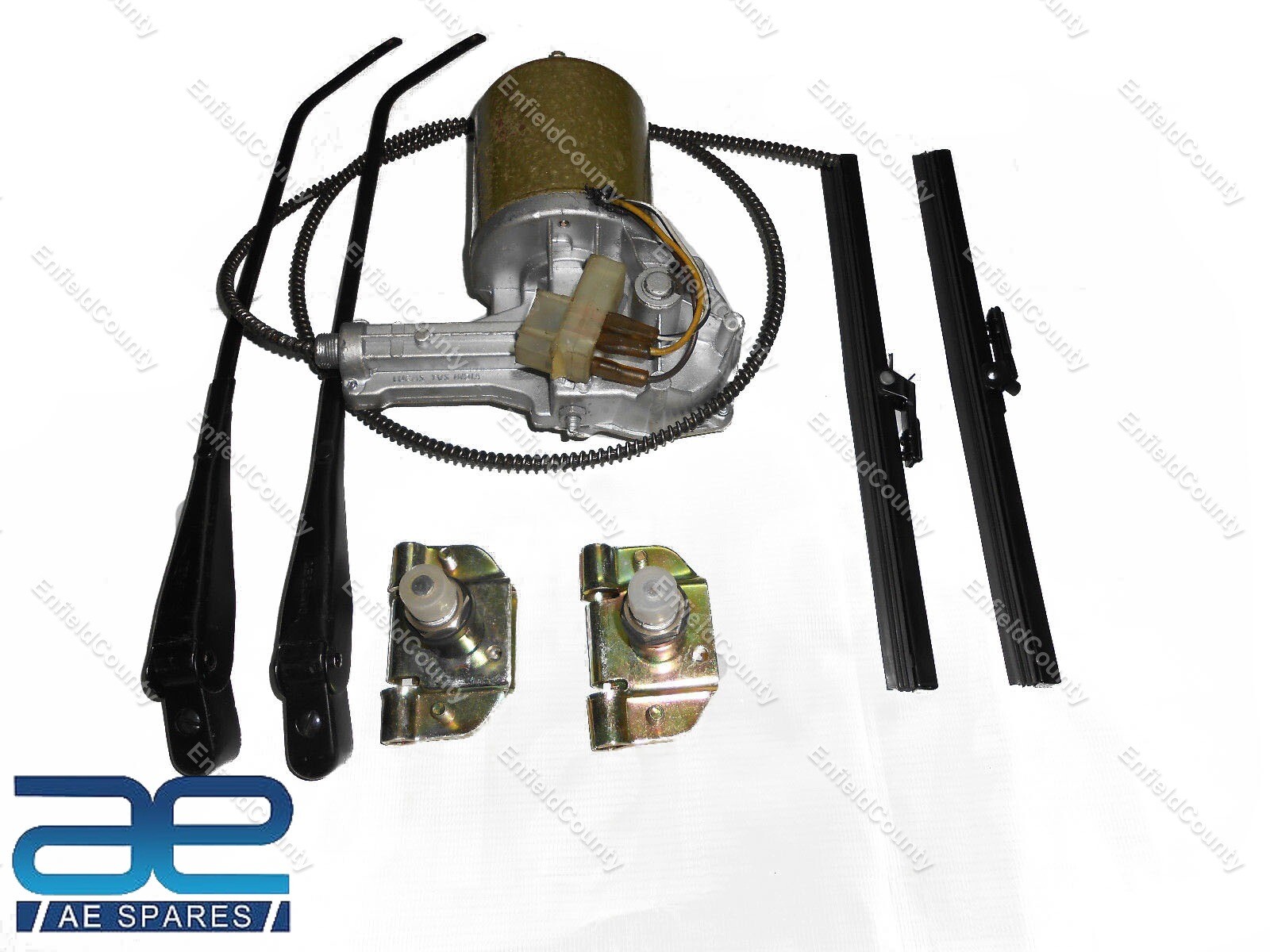 Genuine Lucas Wiper Motor With Arm & Blades For Jeeps Mahindra CJ340 CJ540 