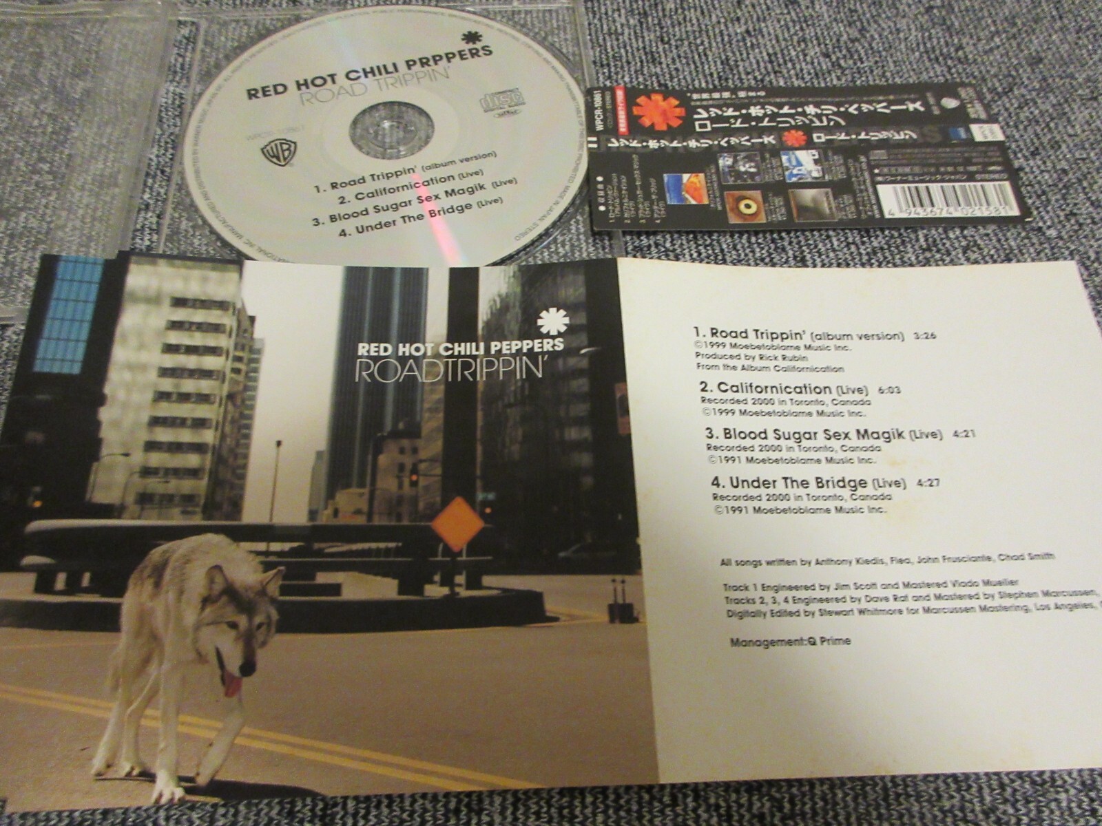 Red Hot Chili Peppers 1989USオリジナル盤 中古】4/5(水) <<INDIE/ALTERNATIVE>> 4F ～来日公演も大好評