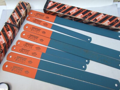 SAW  BLADES SANDFLEX  HSS BI-METAL 8 Pc. IN 14 1/4 -062 -10 SANDVIK SWEDEN TOOLS