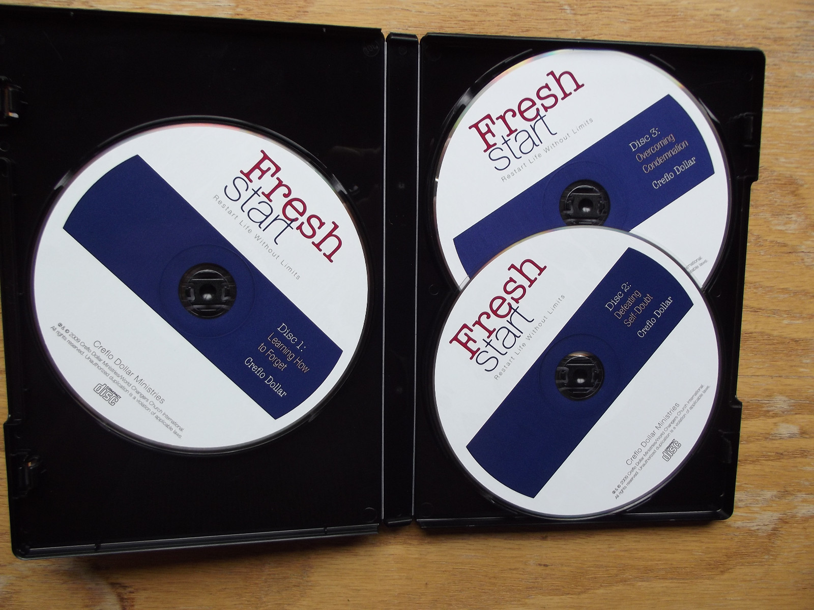 Fresh Start Restart Life Without Limits (Audio CD - 3 Disc Set) Creflo Dollar
