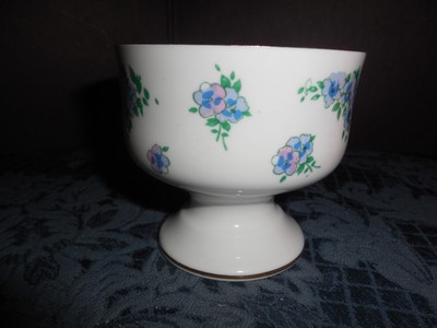 VINTAGE ROYAL VICTORIA FINE BONE CHINA ENGLAND DESSERT DISH 1 DISH EUC