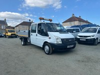2014 Ford Transit D/Cab Chassis TDCi 100ps TIPPER T350 RWD TRW CHASSIS CAB Diese
