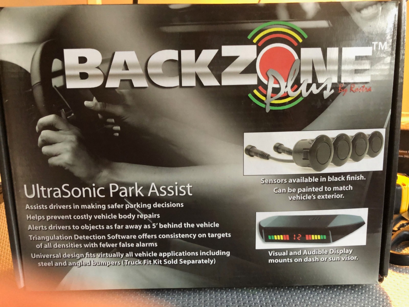 PARKING ASSIST BACK-UP SENSORS Rostra 250-1903-BZP