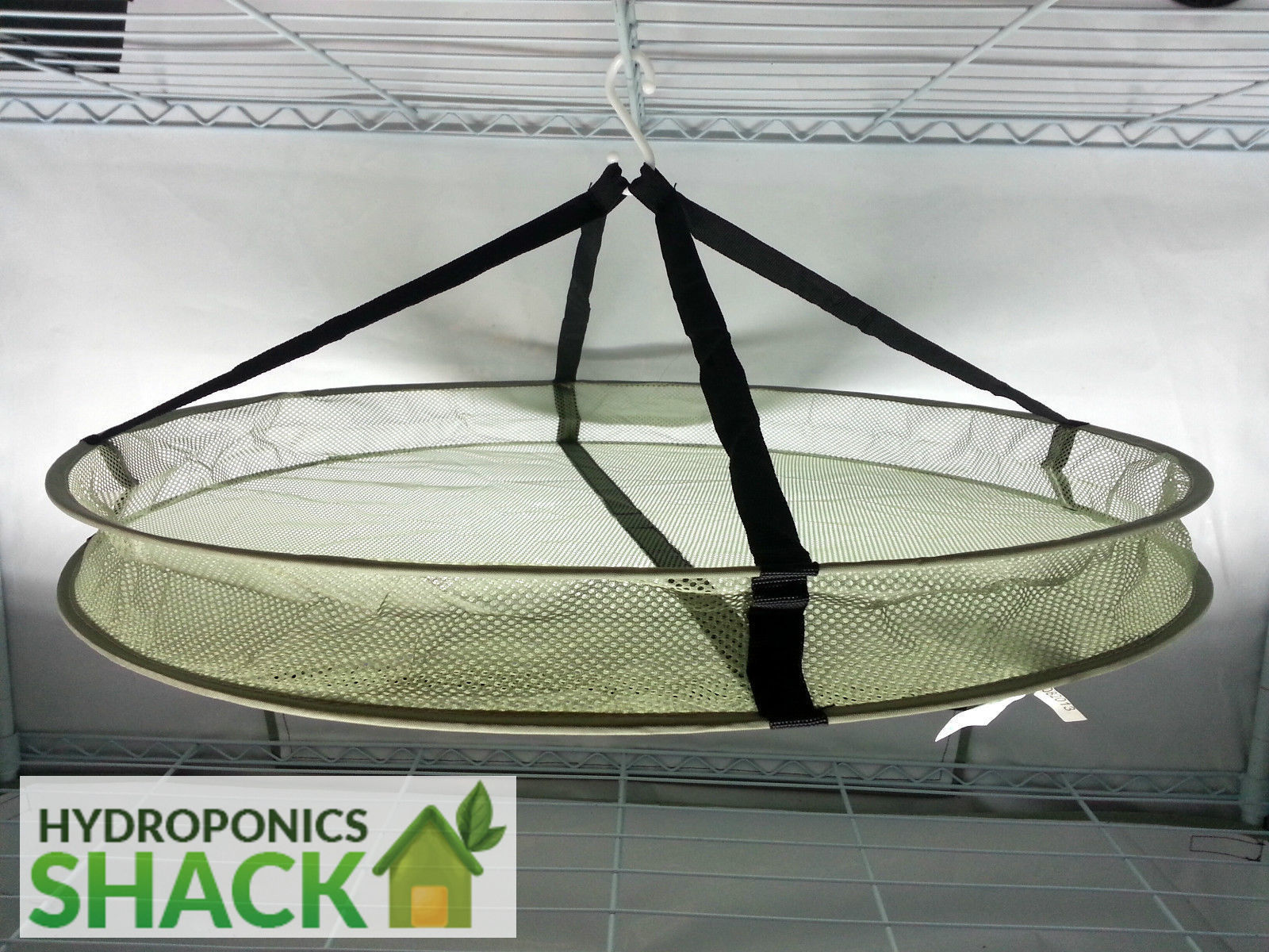 HOMEBOX Small Plant Dry Drying Net Rack 1 Tier Hydroponics Grow Room