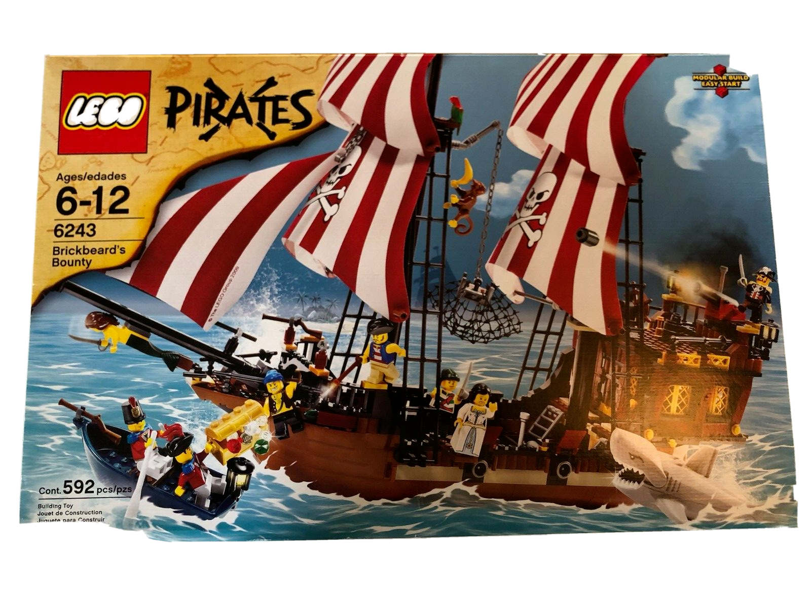 LEGO Pirates: Brickbeard's Bounty (6243) BRAND NEW! SEALED