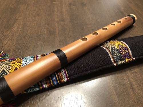 INCA GOLD PROFESSIONAL QUENA BAMBOO ANDEAN FLUTE INSTRUMENT